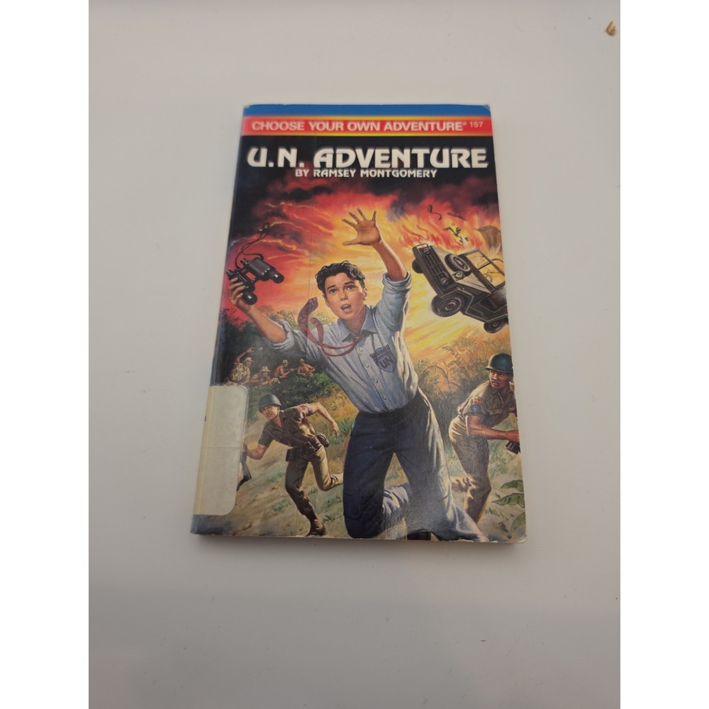 Choose Your Own Adventure #157 U.N. Adventure by Ramsey Montgomery 1995 CYOA